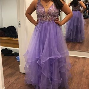 Purple Prom Dress